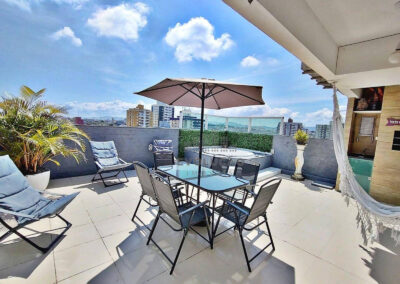 Cobertura Duplex Mobiliado, Vista Mar | 3 Quartos | Jacuzzi | 2 Vagas | hobby | Campinas – São José